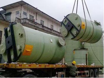 玻璃鋼攪拌罐安裝現(xiàn)場(chǎng)圖片